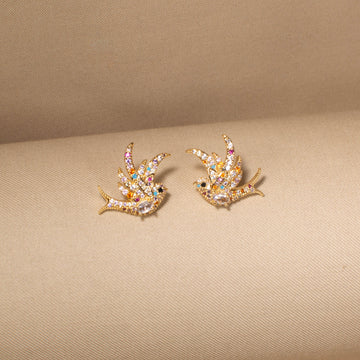 Sweet Liberty Rainbow Studs