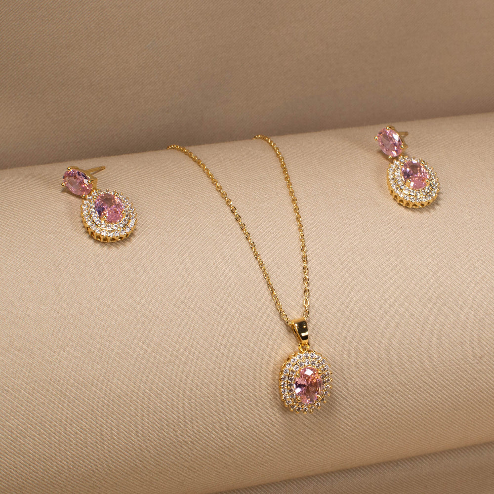Sweet Sunset Halo Set
