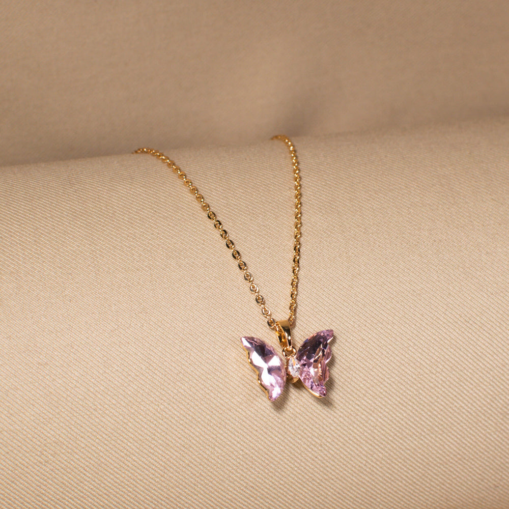 Sweetheart Flutter Pendant Set