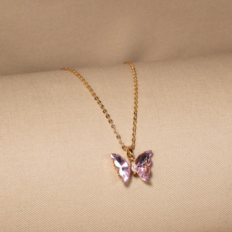 Sweetheart Flutter Pendant Set