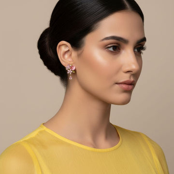 Sweetpea Cluster Earrings - Edgy Collection