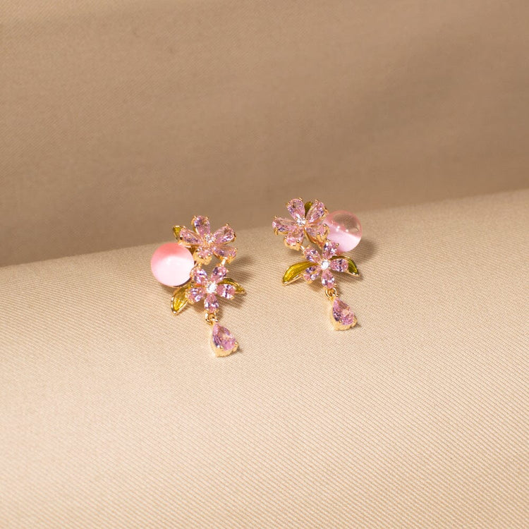 Sweetpea Cluster Earrings - Edgy Collection