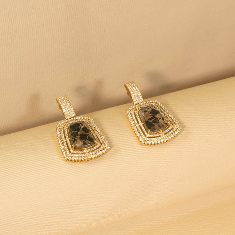 Taasha Pearl Necklace Set - Black