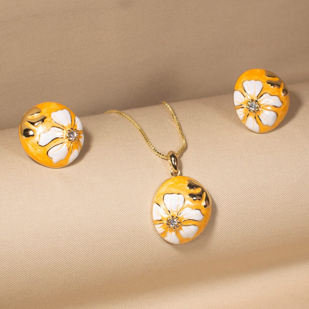 Tangerine Dream Pendant Set