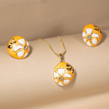 Tangerine Dream Pendant Set