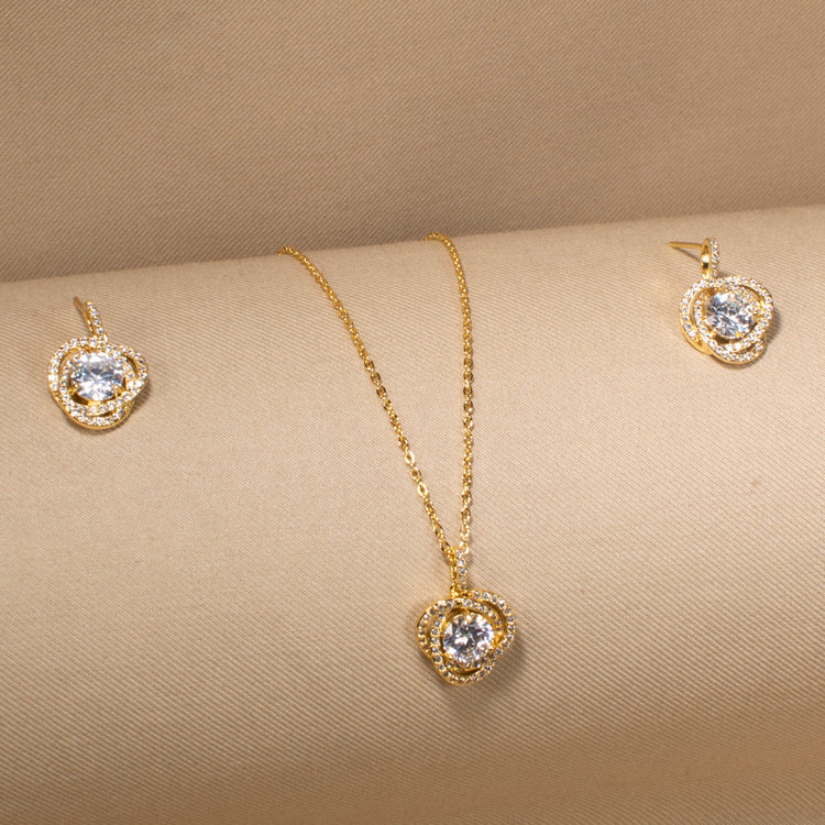 Tangled in Love Pendant Set