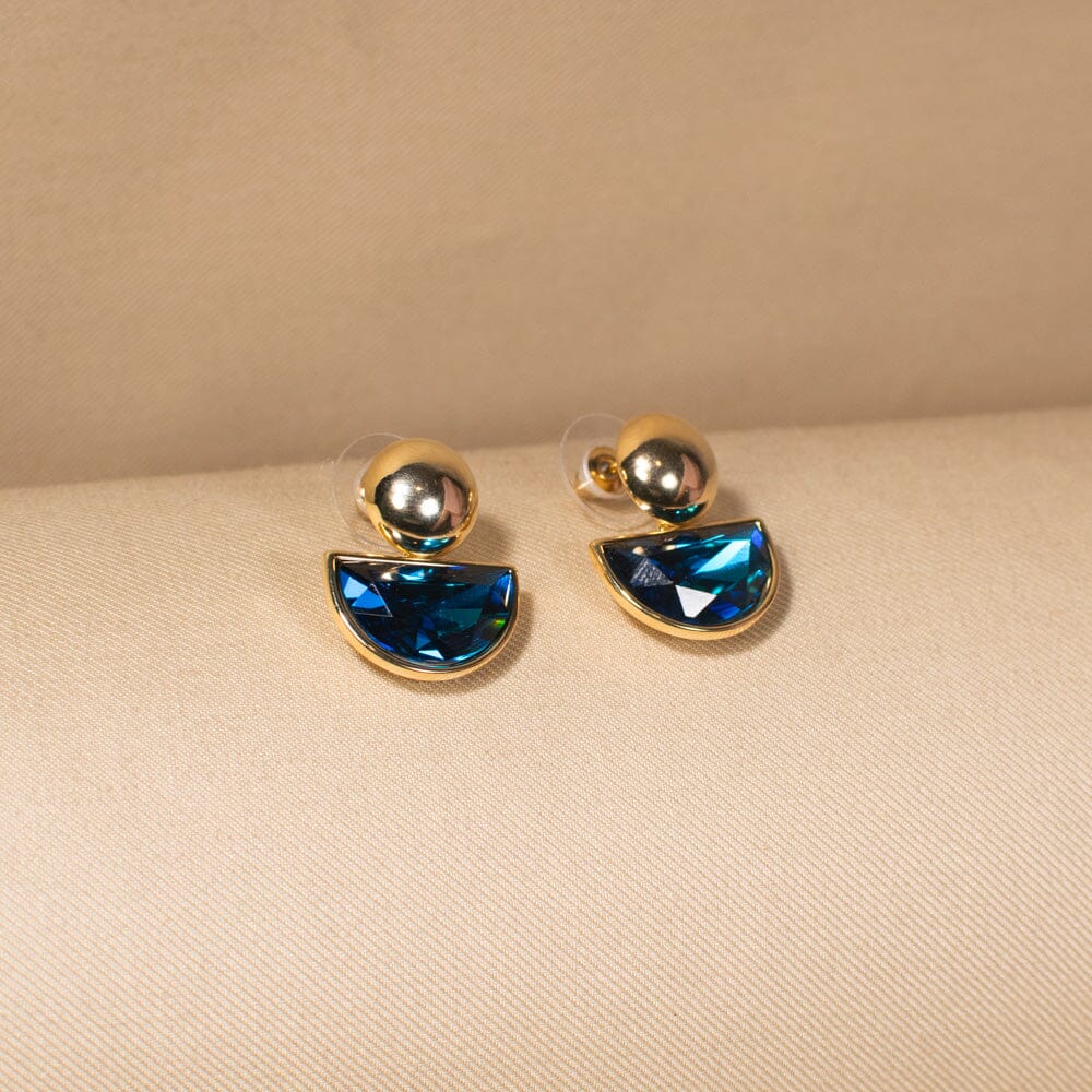 Tessa Studs - Blue