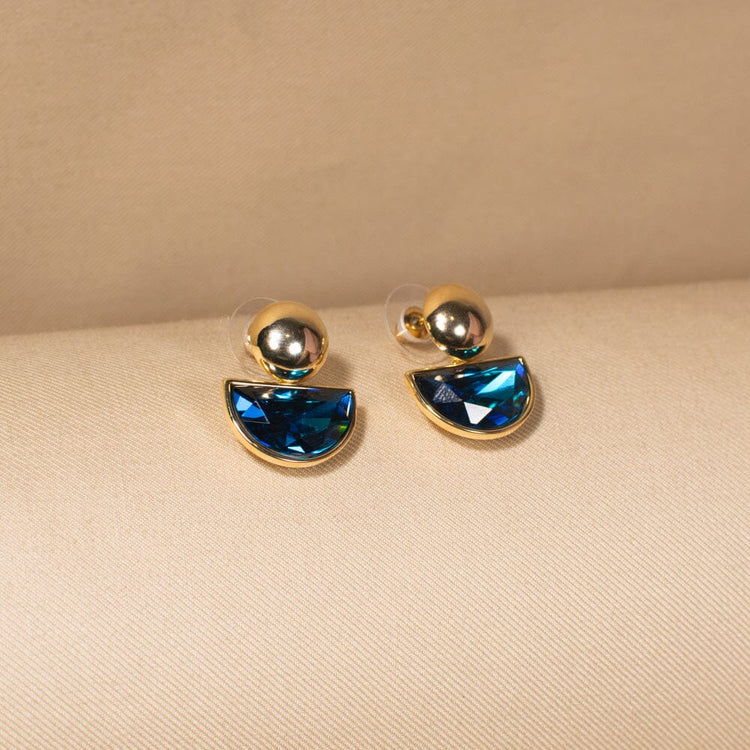 Tessa Studs - Blue