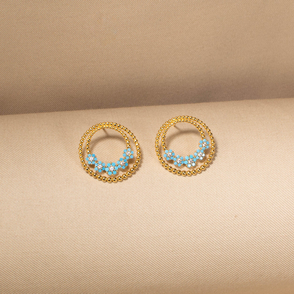 The Aegean Halo Pendant Set