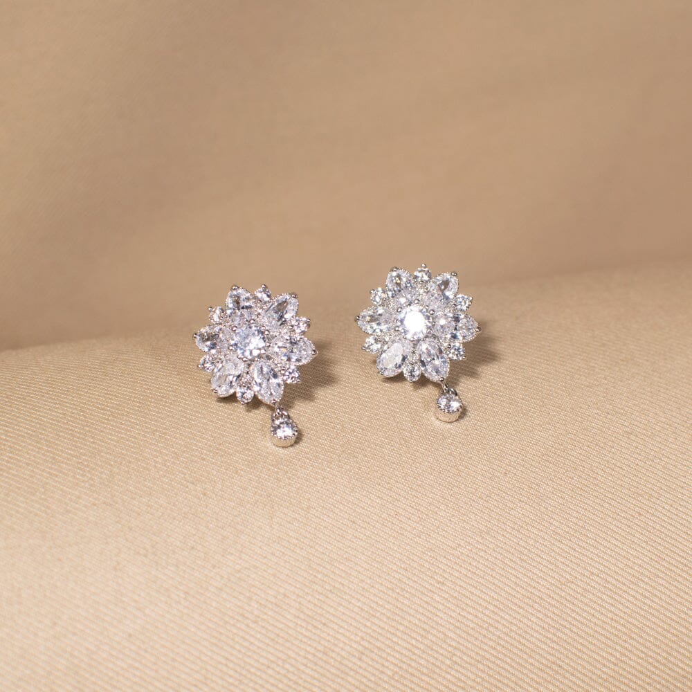 The Aurora Snowflake Studs
