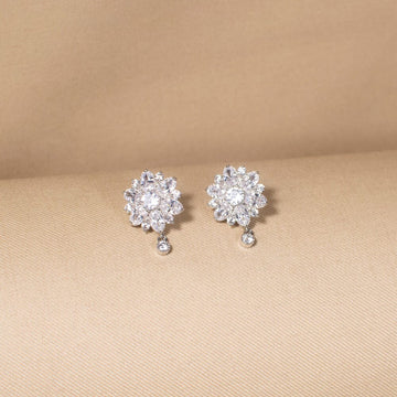 The Aurora Snowflake Studs