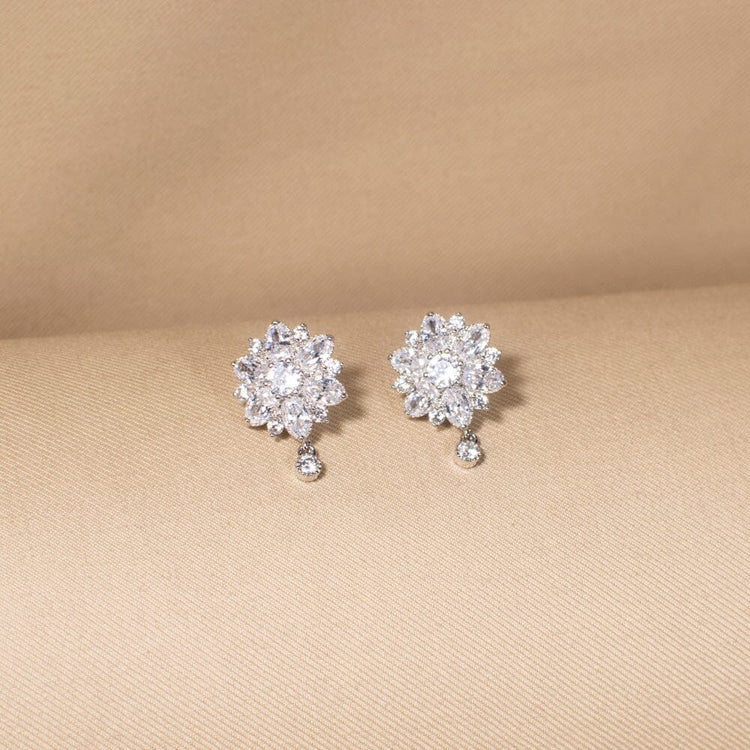 The Aurora Snowflake Studs