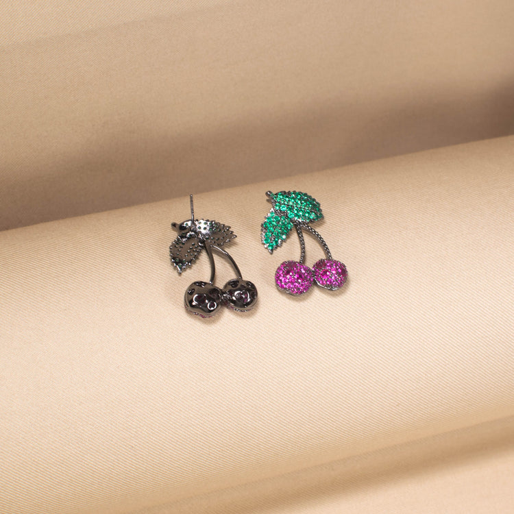 The Berry Juicy Sparkle Earrings