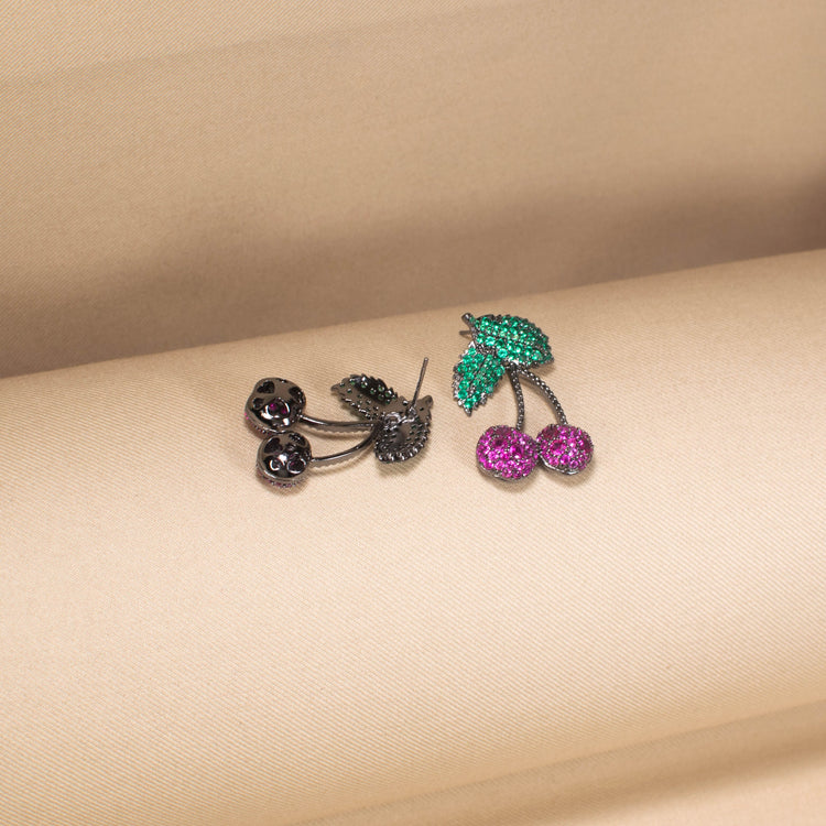 The Berry Juicy Sparkle Earrings