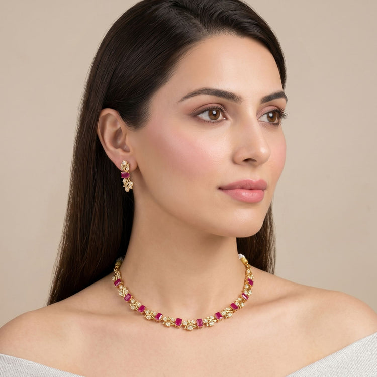 The Blossom Breeze Necklace Set