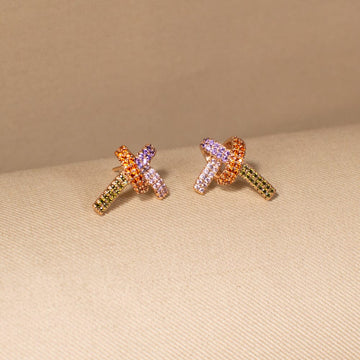 The Carnival Knot Studs