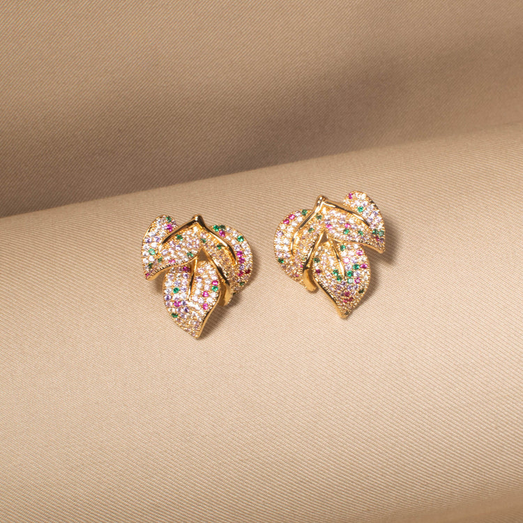 The Carnival Leaf Pendant Set