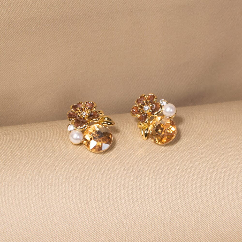 The Champagne Cluster Pendant Set - Minima Collection