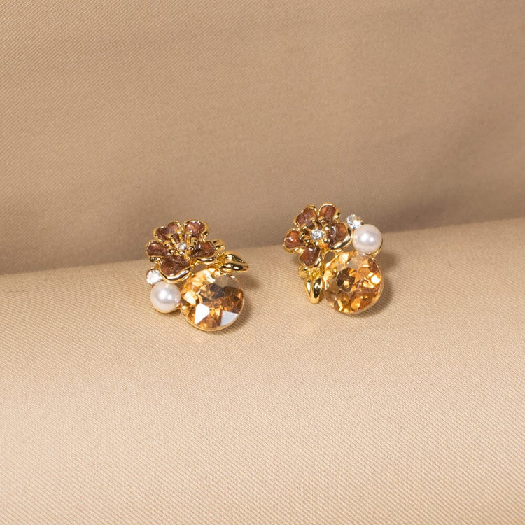 The Champagne Cluster Pendant Set - Minima Collection