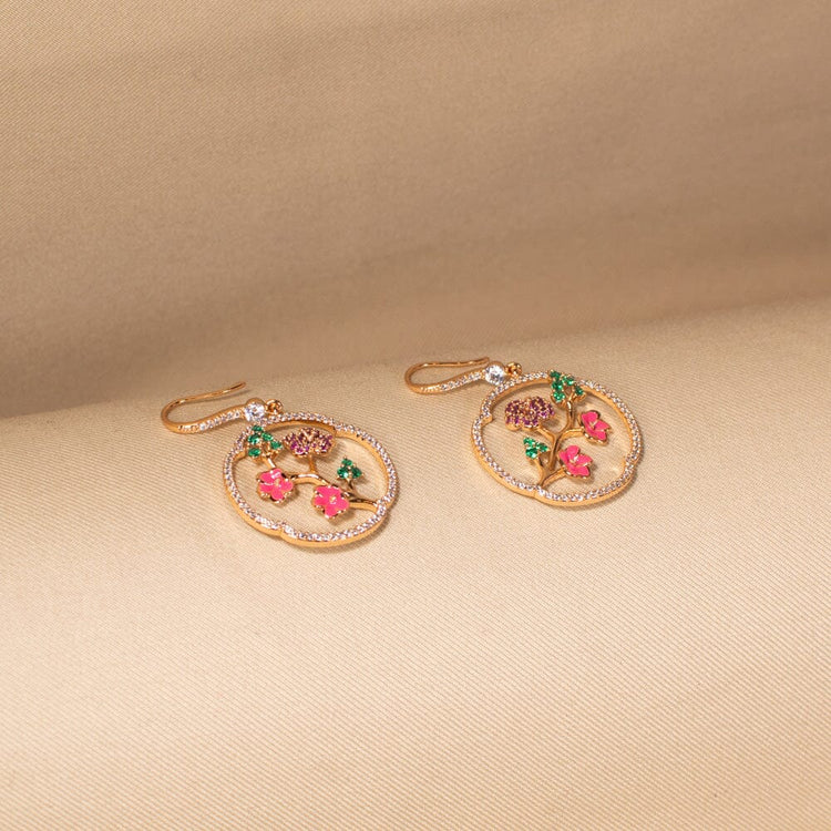 The Cherry Blossom Hoop - Edgy Collection