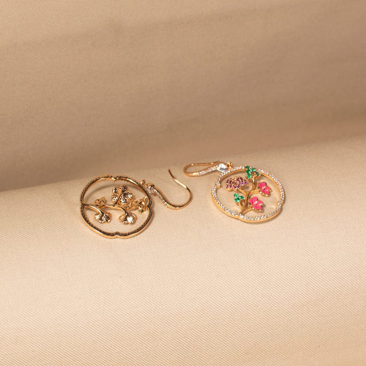 The Cherry Blossom Hoop - Edgy Collection