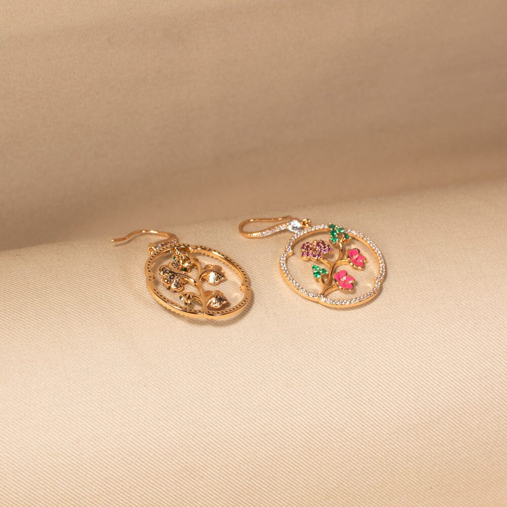 The Cherry Blossom Hoop - Edgy Collection