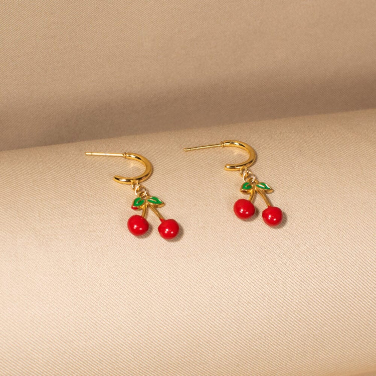 The Cherry On Top  Pendant Set