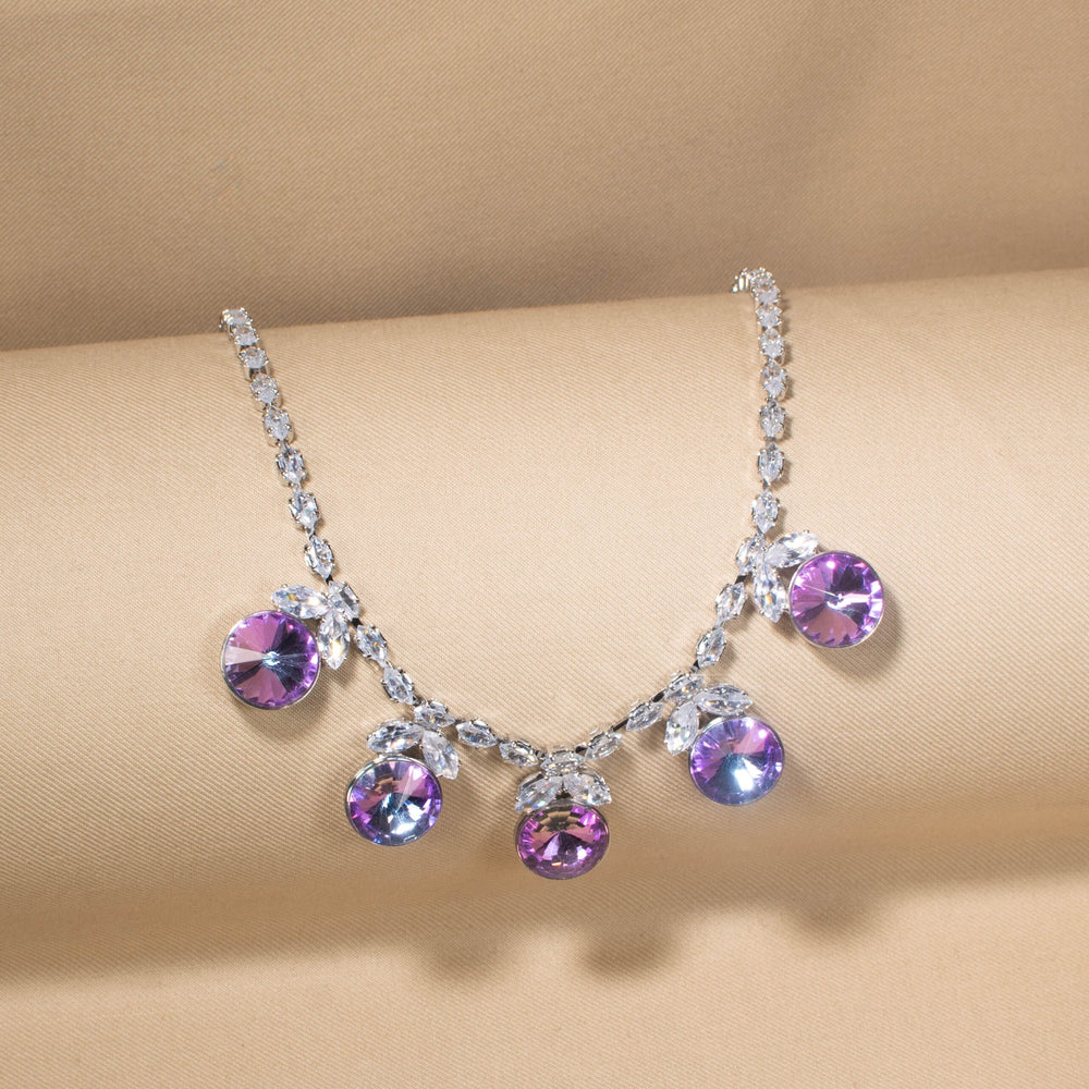 The Cosmic Violet Necklace Set