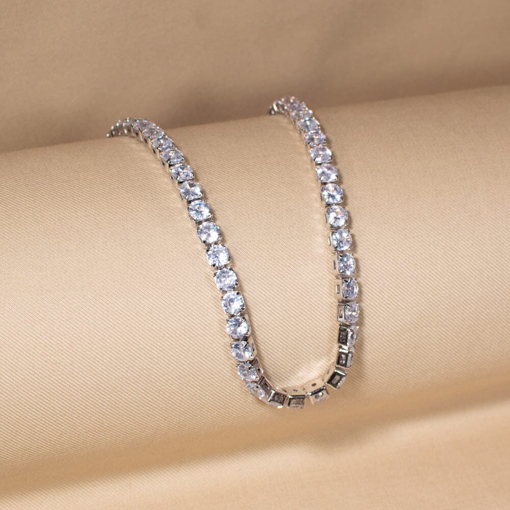 The Crystal River Tennis Necklace (no earrings)