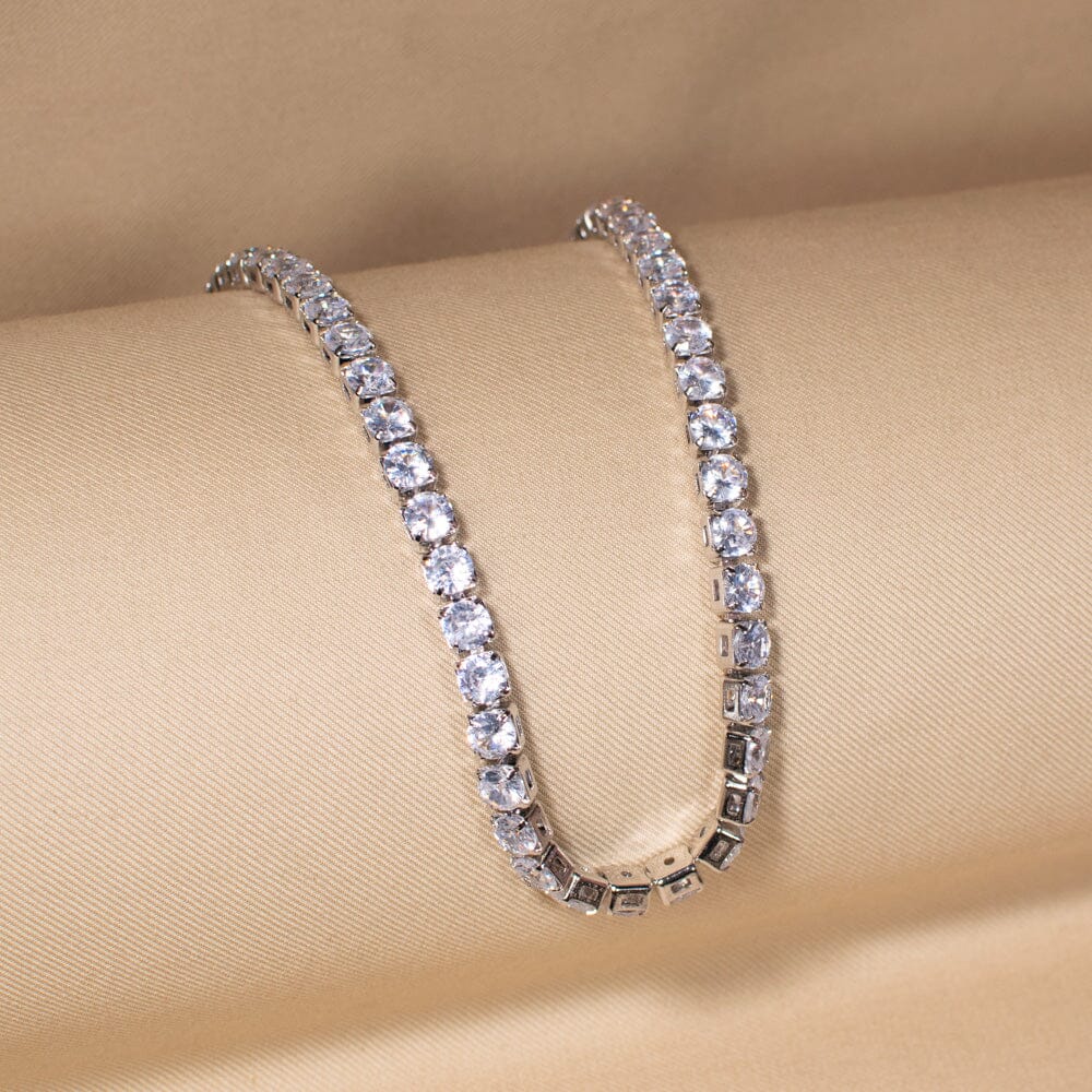 The Crystal River Tennis Necklace (no earrings)