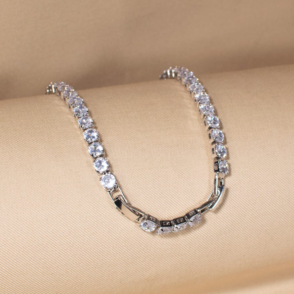 The Crystal River Tennis Necklace (no earrings)