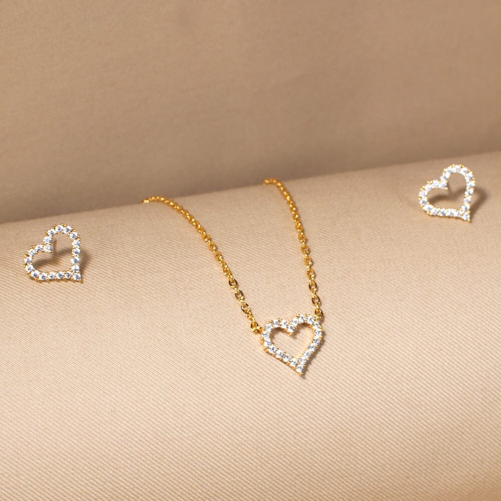 The Dainty Love Pendant Set