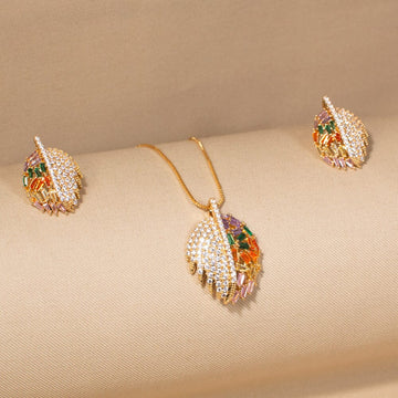 The Duality Drop Pendant Set - Glint Collection