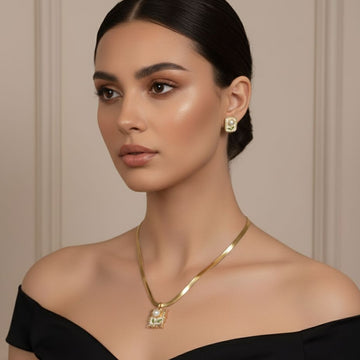 The Empress Frame Pendant Set-Nature Collection