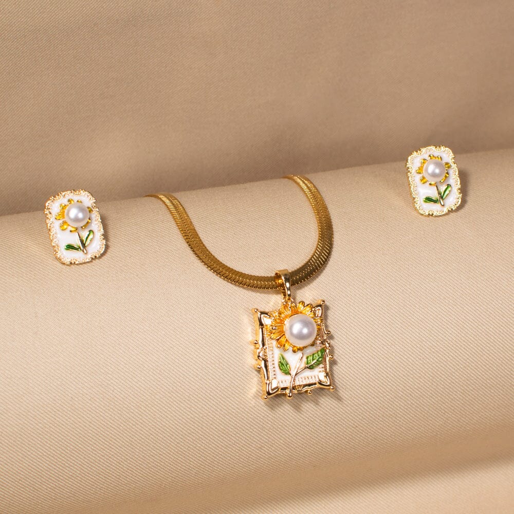 The Empress Frame Pendant Set-Nature Collection