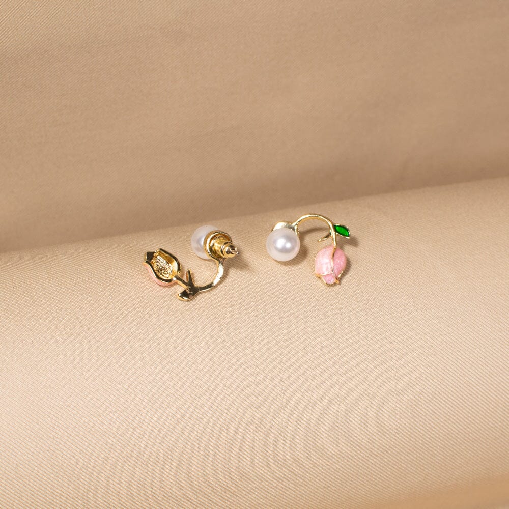 The Enamel Garden Studs - Minima Collection