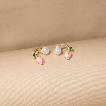 The Enamel Garden Studs - Minima Collection