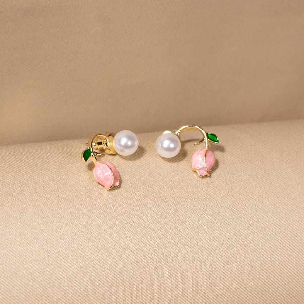 The Enamel Garden Studs - Minima Collection