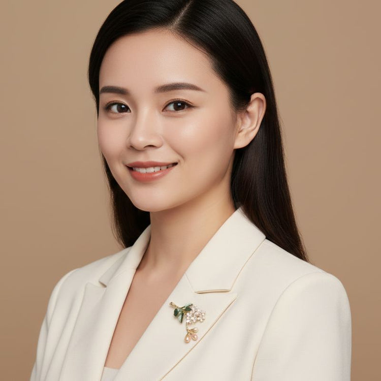 The Ethereal Stem Brooch