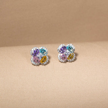 The Evelyn Multicolor Studs