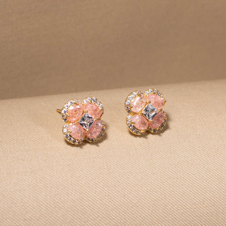 The Evelyn Peach Studs