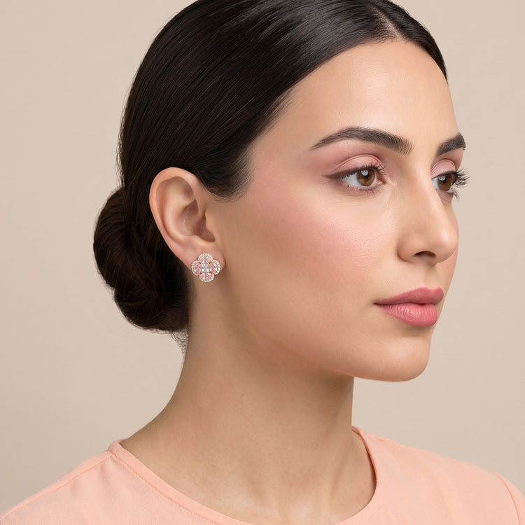 The Evelyn Peach Studs