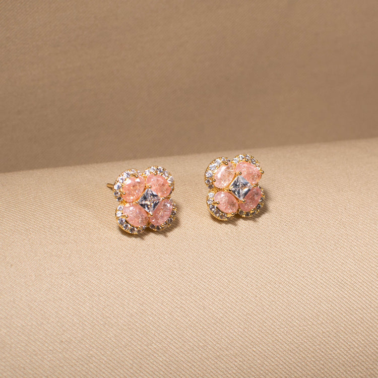 The Evelyn Peach Studs