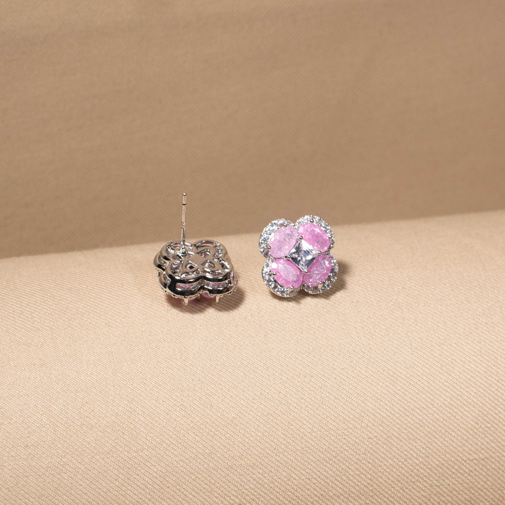 The Evelyn Pink Studs