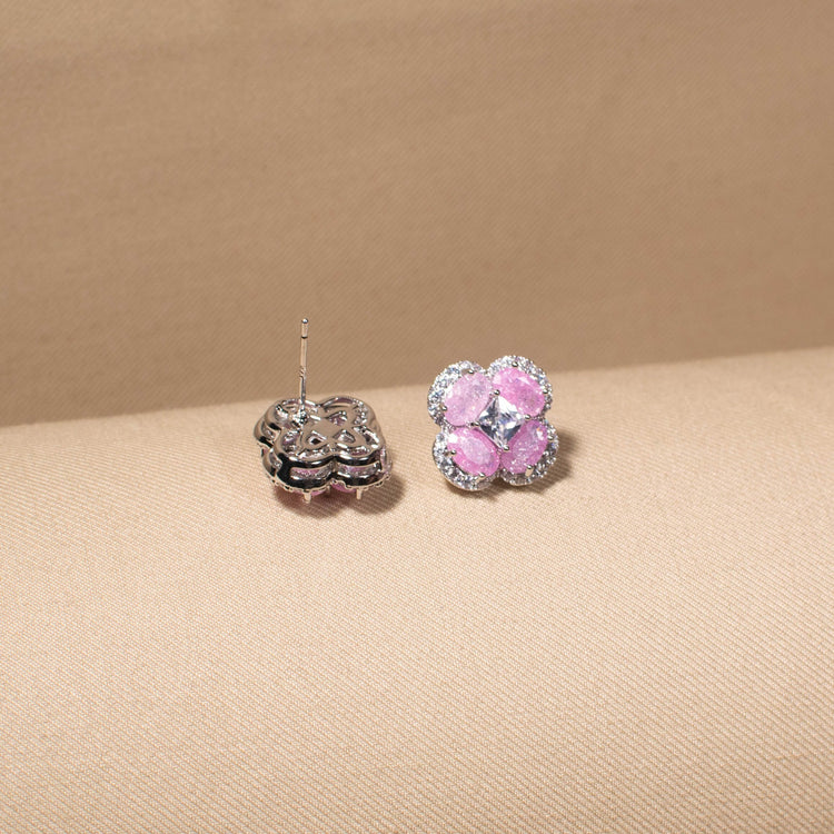 The Evelyn Pink Studs