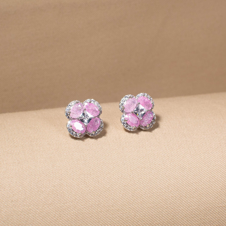 The Evelyn Pink Studs