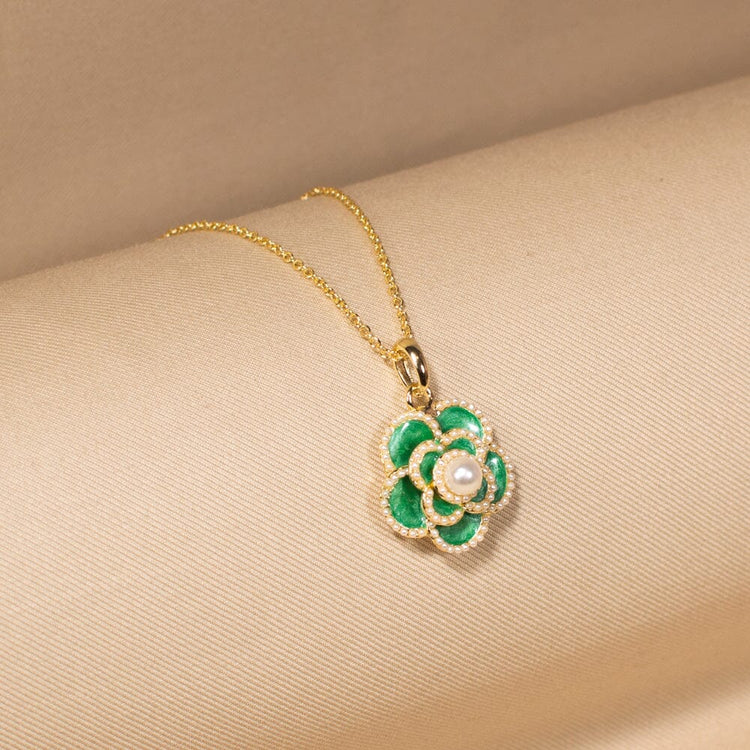 The Fairytale Flower Pendant Set - Minima Collection