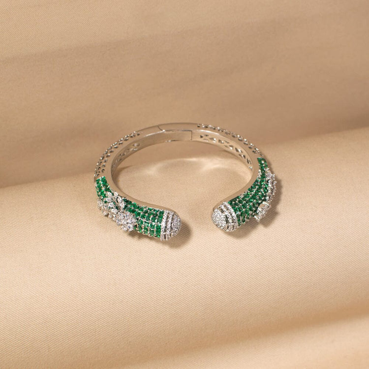 The Gatsby Emerald Luxe Cuff