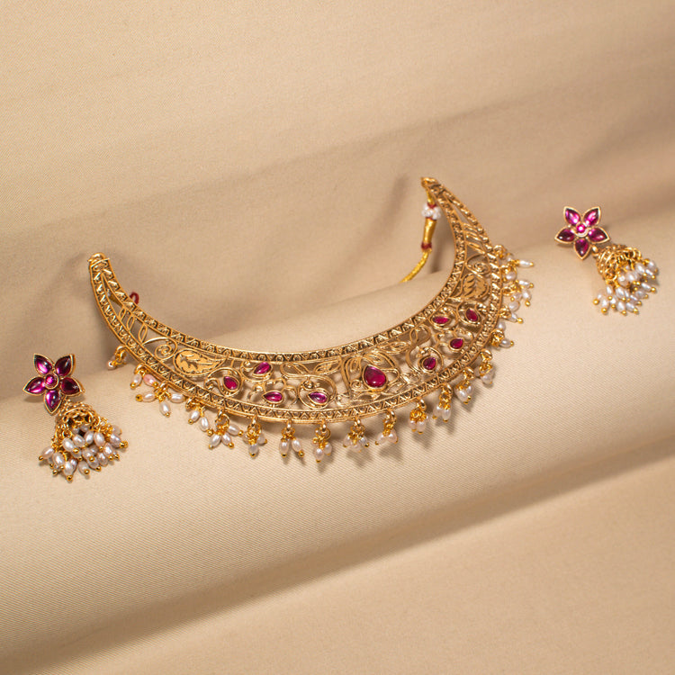 The Gilded Jasmine Necklace Set