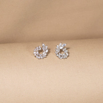 The Glace Spiral Studs